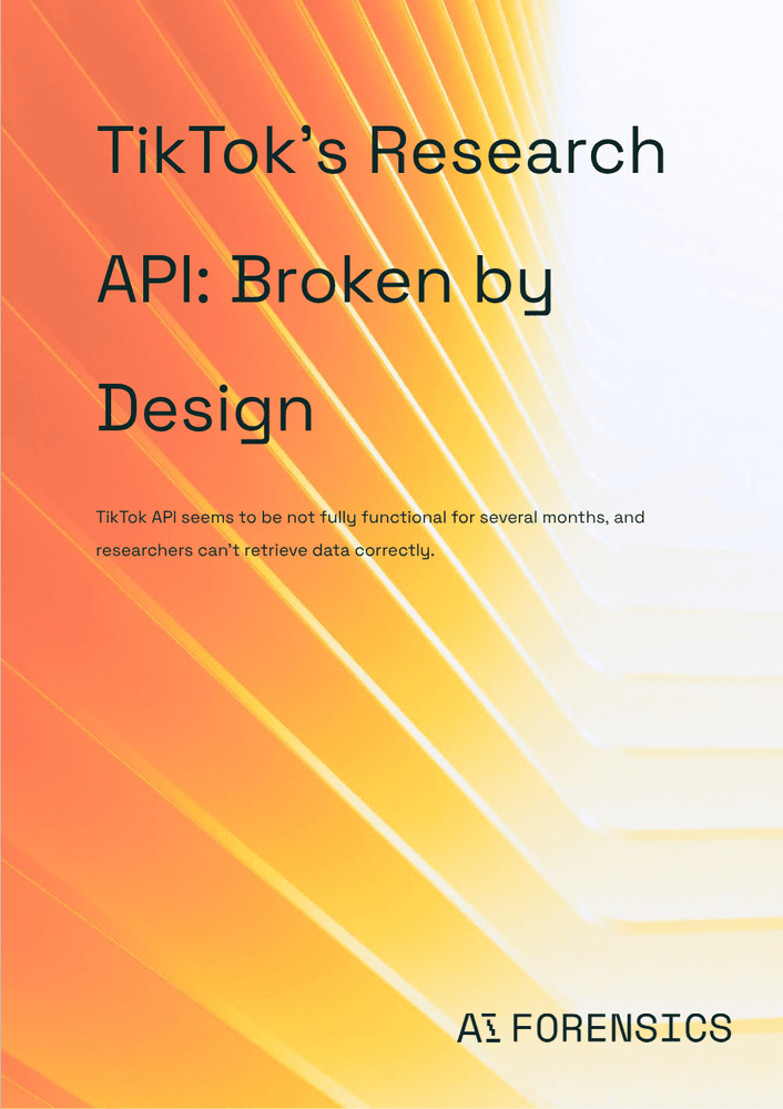 Report cover