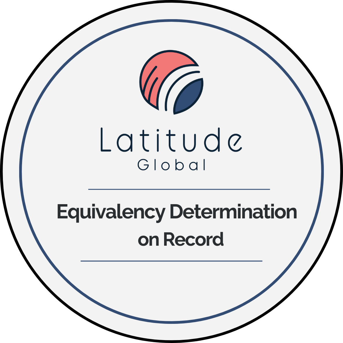 Latitude Global Due Diligence – Equivalency Determination on Record
